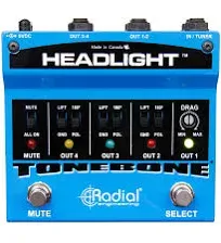 Radial ToneBone Headlight Guitar Amp Selector | Reverb