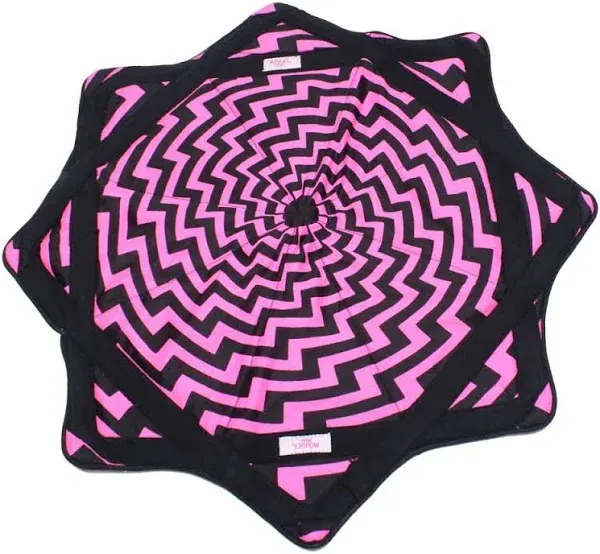 Star Mini Flow Star - Neon Series - 20" Diameter - UV Reactive (Pink)