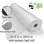 Karlash Pandaspa Disposable Non Woven Bed Sheet Roll 30 GSM Precut Hole Massage Table Paper Roll Bedsheet (1)