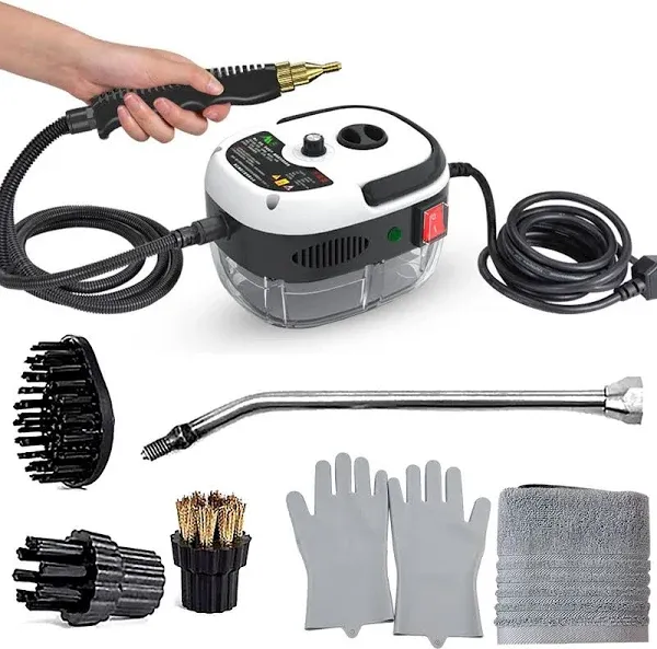 2500W High Temp Pressurized Steam Cleaner Machine Kitchen Portable Handheld J0Z9