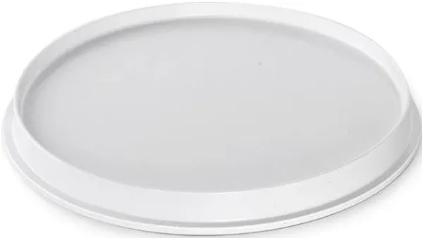 Nordic Ware Round Bacon and Meat Microwave Grill 2Sided White