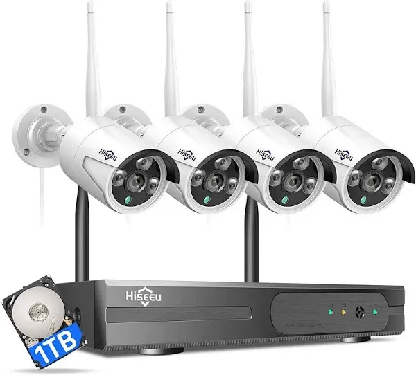 Wireless Pro, 100ft Range Wireless Security Camera System, Expandable 16CH ...