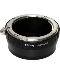 Fotasy AMNK Nikon Lens to M43 Micro 4/3 M43 System Camera Adapter