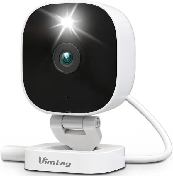 VIMTAG Mini G3 Security Camera,  SD Card Storage,Outdoo<wbr/>r/Indoor with Spotlight,