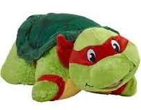 TMNT Teenage Mutant Ninja Turtles Raphael Pillow Pets 16&#034; Excellent