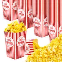 Stock Your Home Disposable Movie Theater Popcorn Boxes