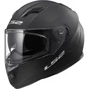 LS2 Helmets Full Face Stream Street Helmet Large Matte Black