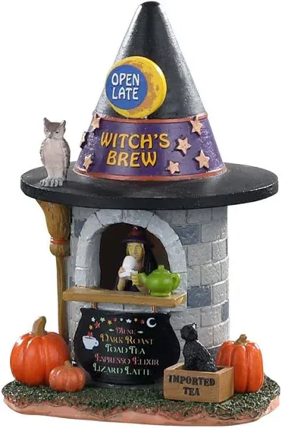 Lemax Spooky Town Witches Brew Coffee