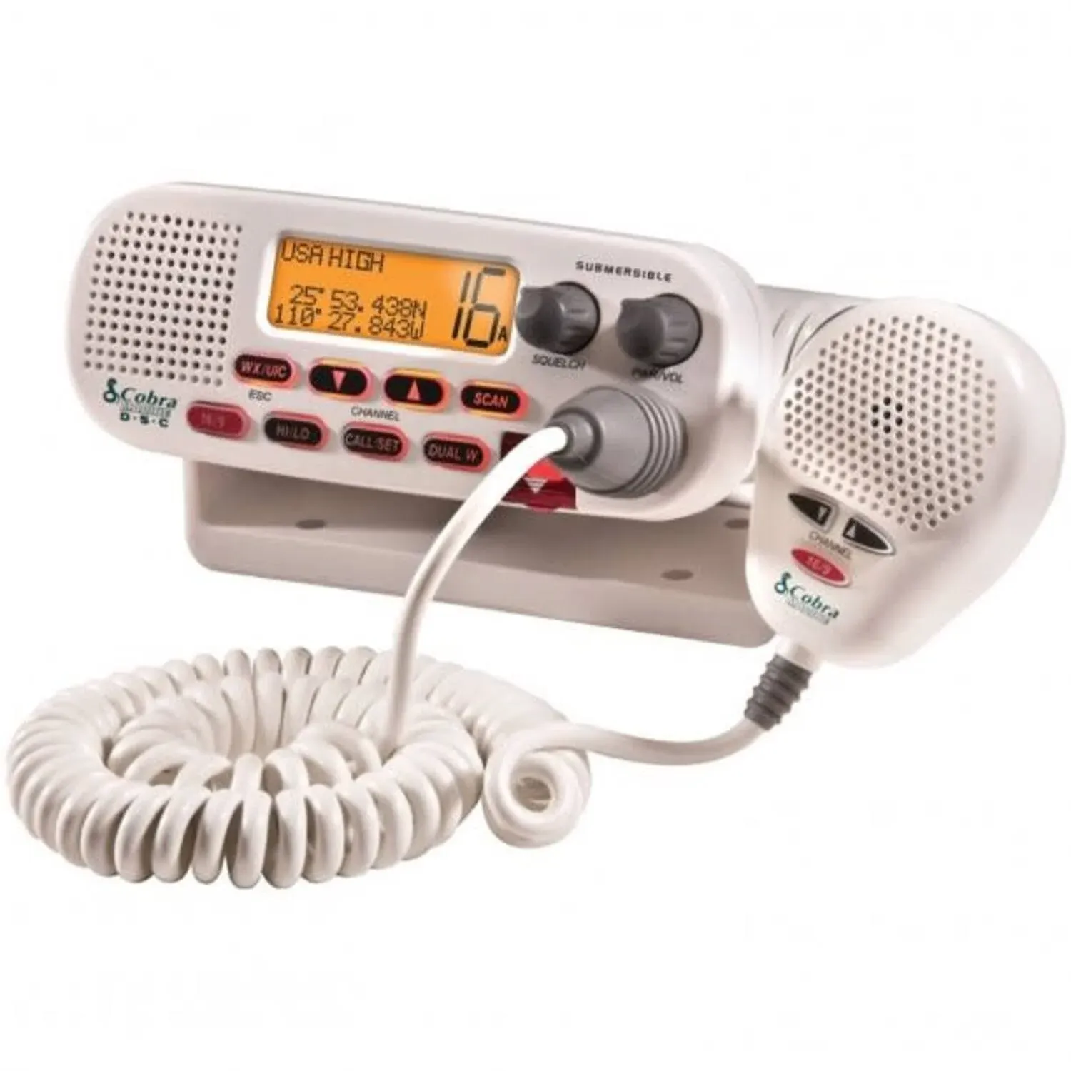 Cobra Mr F45-D Fixed-Mount Class D VHF Radio