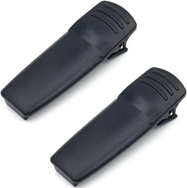 BCA2 Replacement Belt Clip for Midland Radio Clips X-Talker T70 T73 T75 T77 T79 LXT600 LXT630 GXT1000 GXT1030 GXT1050 Series Walkie Talkie Holster 2 Pcs