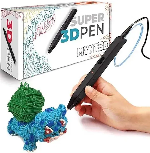 Super 3D Pen, 1.75Mm ABS and PLA Compatible 3D Printing Pen