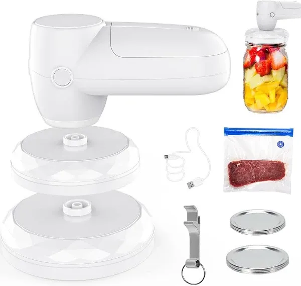 Wafting Electric Mason Jar Vacuum Sealer Kits