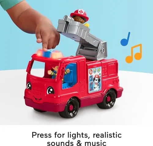 Little People Fire Truck Vehicle