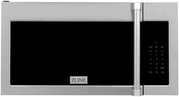 ZLINE Over the Range Microwave Oven Stainless Steel with Traditional Handle