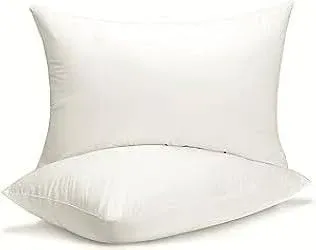 QUBA LINEN King Size Bed Pillows (Set of 2)