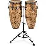 LP Aspire 10-Inch and 11-inch Conga Set with Double Stand - Havana Cafe