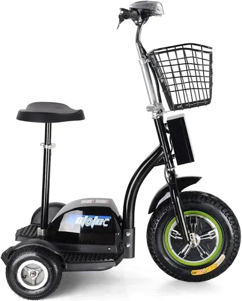 Mototec 500 Watt 48V 3 Wheel Electric Trike Mobility Scooter