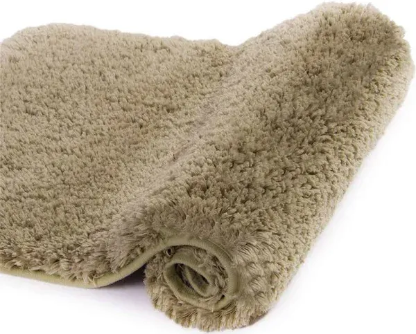 Walensee Bathroom Rug Non Slip Bath Mat for Bathroom Water Absorbent Soft Microfiber Shaggy Bathroom Mat Machine Washable