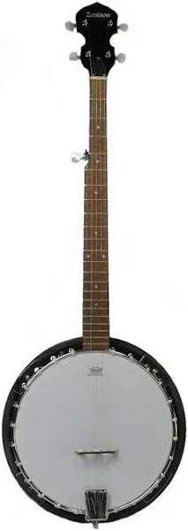 5-String Banjo - Remo Head 38" Traditional Bluegrass Solid Sepele Wood