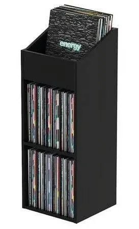 Glorious Record Rack 330 Black