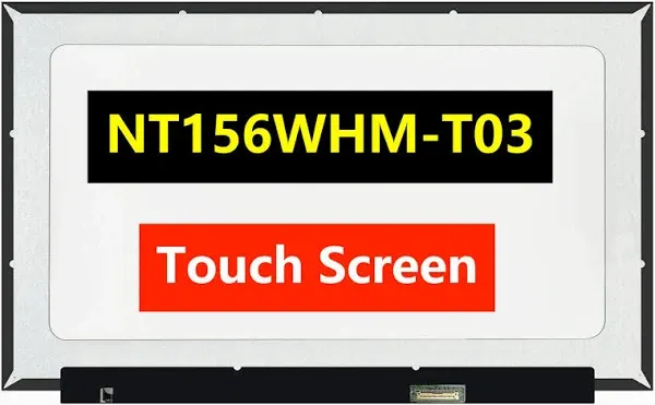 TFTcenter NT156WHM-T03 LCD LED OnCell Touch Screen Replacement