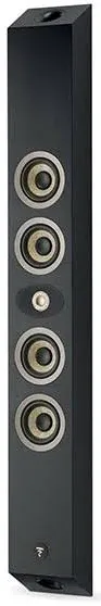 Focal 301 Bass-Reflex 2-Way On-Wall Loudspeaker (Satin Black)