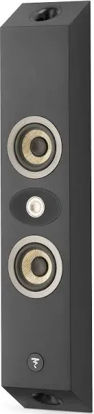 Focal 301 Bass-Reflex 2-Way On-Wall Loudspeaker (Satin Black) | World Wide Stereo