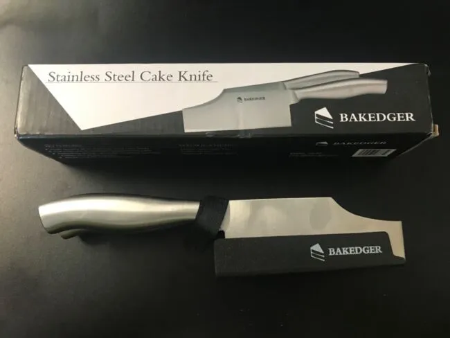 BAKEDGER Stainless Steel Cake Knife Slicing Piece By Piece KP04