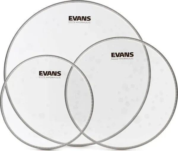 Evans Hydraulic Glass 12, 13, 16 inch Standard Tom Pack