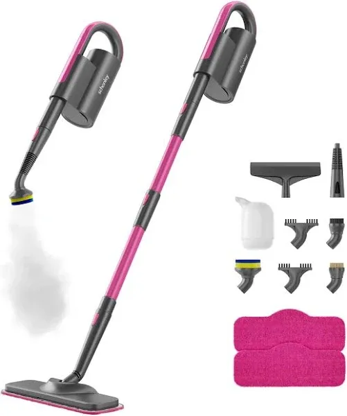 Schenley 7-In-1 Steam Mop with Detachable Handheld Steamer Multi-Purpose