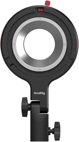 SmallRig Bowens Mount Adapter for RC 60b, Maximum Payload 1.5kg, Compatible with Standard Bowens Mount Accessories, 360° Horizontal, 180° Vertical Adjustment - 4476