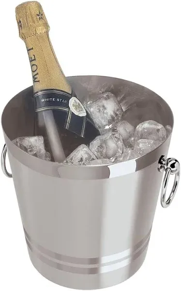 Oggi Stainless Steel Champagne Bucket