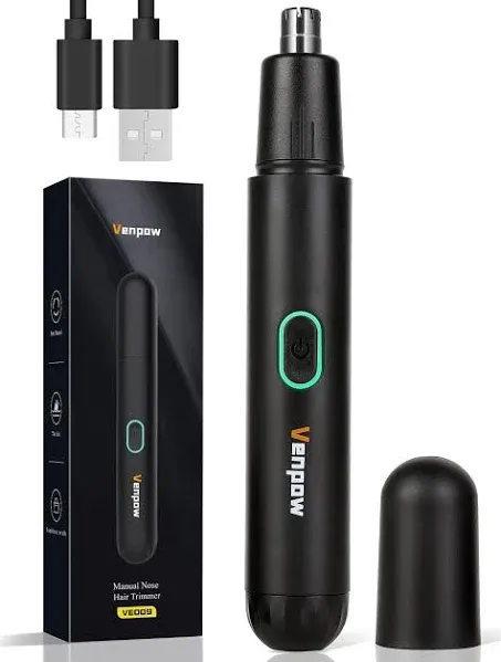 Venpow Rechargeable Ear and Nose Hair Trimmer