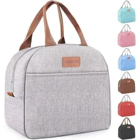 EASYFUN Lunch Bags for Women Insulated Large Lunch Bag Fashionable Lunch Box for Work