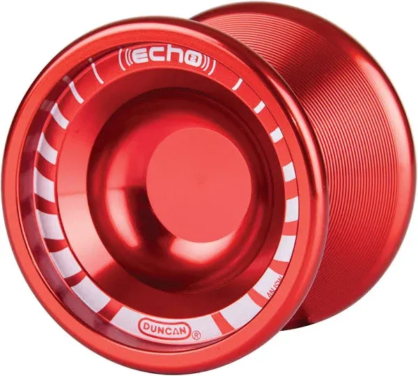 Duncan Toys Echo 2 Yo-Yo [Red], Unresponsive Pro Level Yo-Yo, Concave Bearing