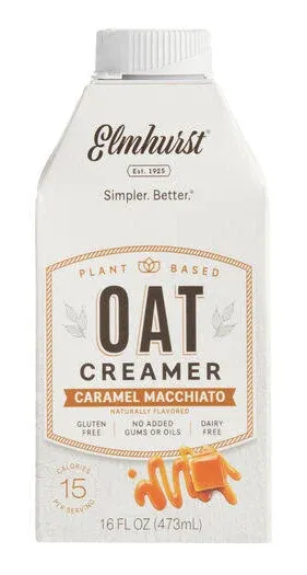 Elmhurst Caramel Macchiato Oat Creamer