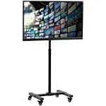 VIVO Mobile 13" to 50" TV Floor Stand, Height Adjustable Mount w/ Wheels