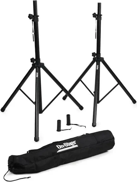 On Stage SSP7900 2 Speaker Stands and Bag