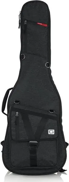 Cases Transit Series Electric Guitar Gig Bag; Charcoal Black Exterior (GT-ELECTR