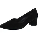 Paul Green Womens Rendi Suede Comfort Pumps