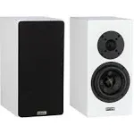 Dayton Audio Opal1 Bookshelf Speaker Pair Gloss White