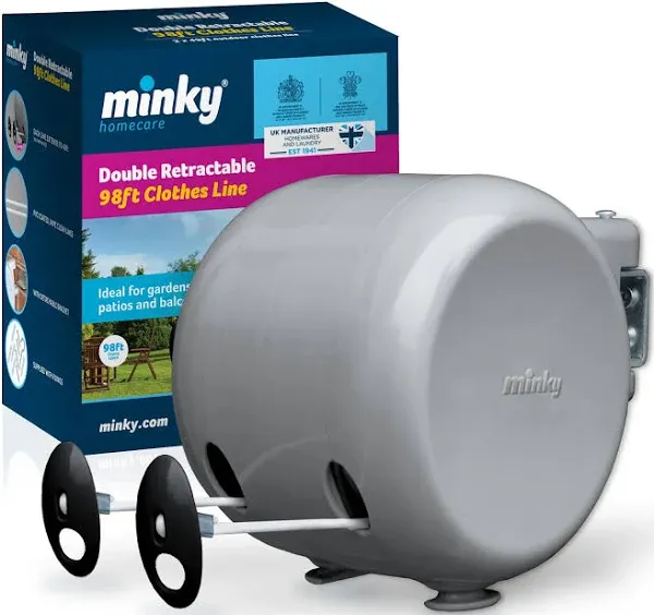 Minky Homecare Outdoor Retractable Clothesline