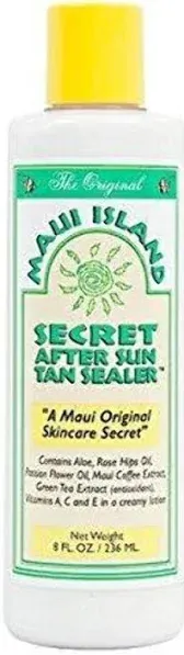 Maui Island Secret After Sun Tan Sealer 8oz Brand New from Original Manufacturer