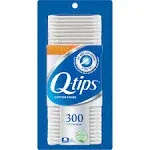 Q-Tips Anti Microbial Cotton Swabs - 300 count