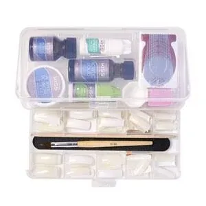 Nails Kiss Complete Salon Acrylic Kit 00002 AK120 64 Tips