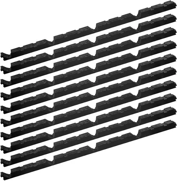 SuperDi R Panel Foam Closure Strips 9" Fits for Metal Corrugated Roofing Panels -3' Long Inside 20Pcs