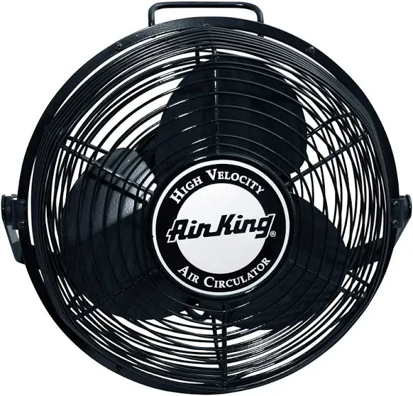 Air King 9318 Industrial Grade High Velocity Multi Mount Fan, 18-Inch,Black