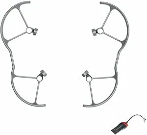 Propeller Guards for DJI Mini 3 Pro Drones, Quick-Removable Propellers Protector, Prop Guard with Luckybird USB Reader