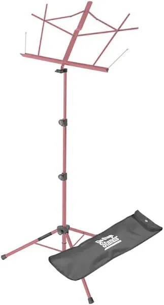 On-Stage Compact Sheet Music Stand Pink