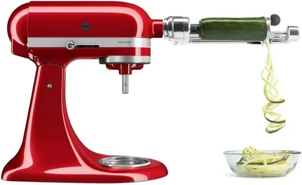 KitchenAid Spiralizer Peel Core &amp; Slice Stand Mixer Attachment KSM1APC New